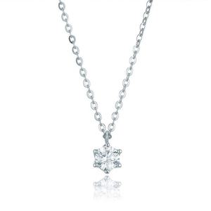 [GB] 랩그로운 다이아몬드 1캐럿 6프롱 14k GOLD 목걸이 LND23031D