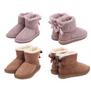 [토박스] (145-200mm) 오즈어그웨어 키즈 베일리 보우 리본 부츠 OZKCC4TSUB11