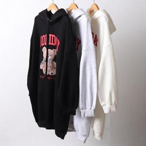 빅사이즈후드티 F774L411 홀리기모후드티셔츠 RA