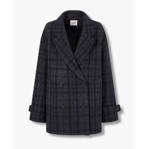 [톰보이]빅 더블 자켓형 체크 코트(9104411944).AN