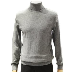 [바쏘]F/W 블랙 울 캐시미어 목폴라 니트 BSY4WN81AGR