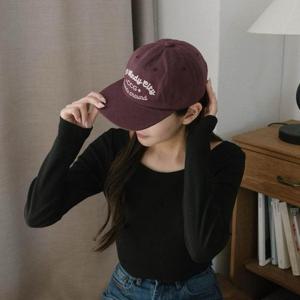 [이쁜] 윈디 시티 캠프캡 모자