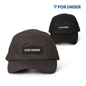 [포언더 정품] 캠프캡 누빔 골프모자 방한모자