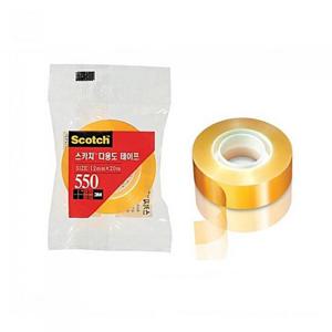 [3M] 스카치 투명 테이프 리필 다용도 12mmx30m 550R