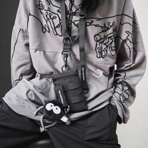 [프롬슈] 스포티 슬림 미니 여행 보조 크로스백 가방