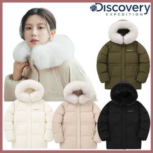 [백화점]디스커버리 24FW 겨울 이월/할인 여성 켈리 구스다운 미드 패딩 점퍼 DWDJ98046-GSAN