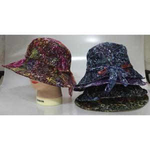 엘리트 웹피모자 나염와이어 벙거지 모자