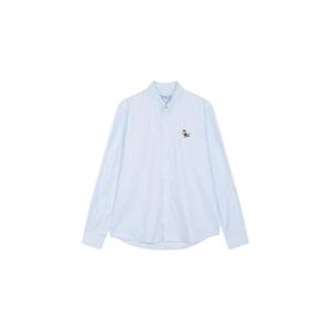 메종키츠네 긴팔 셔츠 KM00488WC2010P410 LIGHT BLUE DOM