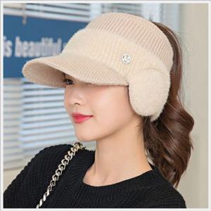 털모자 방한모 겨울모자 여성용 귀달이 귀덮개 패션 모자 털 겨