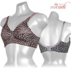 미코디 여성 쿨 인견 노와이어 부직포 브라 5052