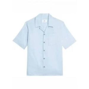 아미 반팔 셔츠 HSH203CO0015450 SKY BLUE DOM