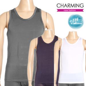 차밍 남성 천연인견 런닝 1매