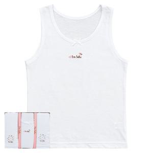 에코키즈 순면 여아동 민소매 런닝 3매입 세트(색상혼합/60-85) R19SS22599