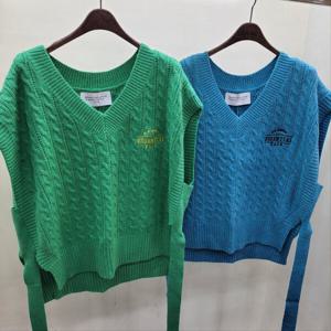 [반에이크]브이넥자수베스트 (VB3YKVUV01Z)_GJA