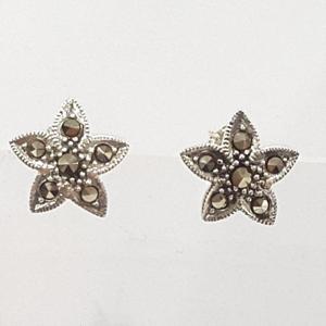 [블루케이] 별 마카사이트 원석귀걸이241208-18