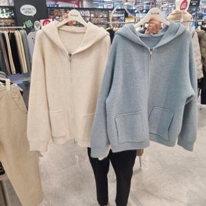 라티움 HC34 봄,가을간절기짱구후드루즈핏니트가디건점퍼 T2511CD07