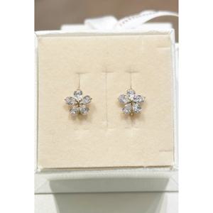 미니골드 14k 푸엘라귀걸이 ETRM4014