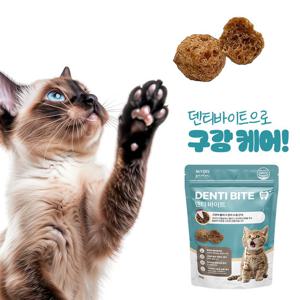 누터스가든 덴티바이트 캣 70g 고양이간식 이빨과자 치석제거