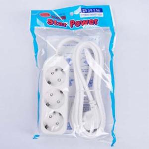 오성 멀티탭 콘센트 연장선 코드 접지 3구 3호 2.5