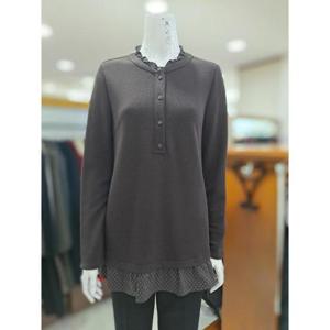 앤디스클라인 세이브존06 프린트 레이어드 블라우스 A2LDB403A