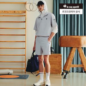 [르꼬끄공식] [30% OFF] 유니 트리코트 레귤러핏 4부 숏팬츠 (QQ123EHP32)