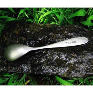 백패킹의 향기 티타늄 숟가락 가방포함