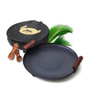 국산 양면 압도적 무쇠 솥뚜껑불판 하이델 그리들팬 38cm