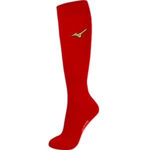[미즈노]미즈노 베이스볼 야구 양말 [적] 12YX1U2162RDA D2501
