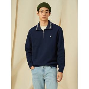 [빈폴멘] 칼라넥 스웨트 셔츠 네이비 (BC5141C11R)