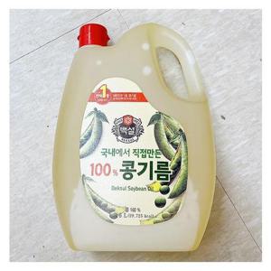 [에이알비티] 백설 100_ 콩기름 3.6L x 1개 33386