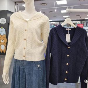 라티움 HC34 봄,가을,초겨울브이넥 니트가디건 T2511cd09