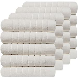 [다주타올]20장 호텔수건 200g 리치 두꺼운 무형광 고급 순면 화이트 흰색 백색 하얀색 수건 타올