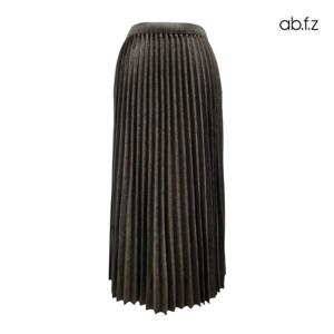 [에이비에프지]밴딩 롱 주름 스커트 APY4HS37K