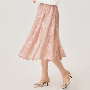 FOCUS  레이스밴딩롱스커트 PBINF5S1SK8031