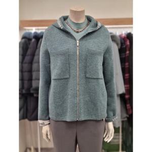 벨리시앙 세이브존07 모 후드 니트가디건 KT4104