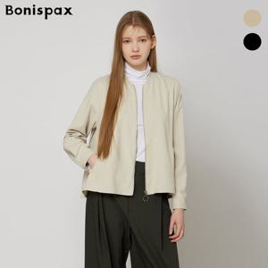 [보니스팍스(여성의류)]백플리츠 오링 집업 점퍼 (XP1JP005M0)