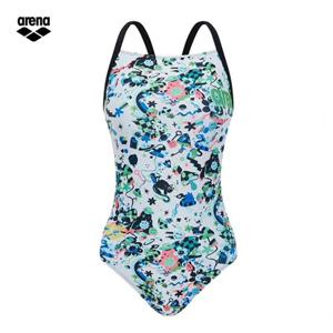 아레나 여성 고스트빌리지 A5SL1CO03 IVY (주머니백 증정)  선수 원피스 수퍼플라이백 실내수영복