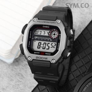 카시오 DW-291H-1A 군인 군용 방수 디지털 스포츠 남자 우레탄