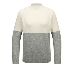 [링스골프][24FW]여성 블럭 니쥬조직 스웨터  L21D4SR162_IV_CC