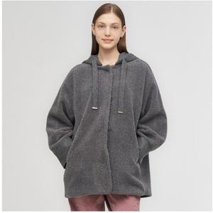 [링스골프][24FW] 여성 타운 후드 탈부착 울코트  L21D4JA157_MG