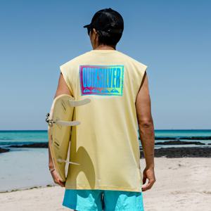 퀵실버 남성 민소매 래쉬가드 QS1052YMT