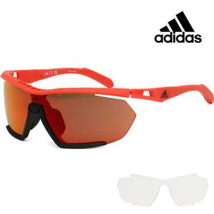 아디다스 스포츠 선글라스 레드 미러 주야간 고글 등산 야구 라이딩 SP0072 67L