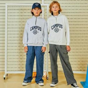 유솔 sh06 카고 세미와이드 데님(그레이) ULTJ23F04