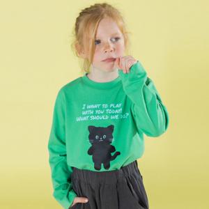 [아이러브제이] 플레이캣 싱글 티 JXSTO28