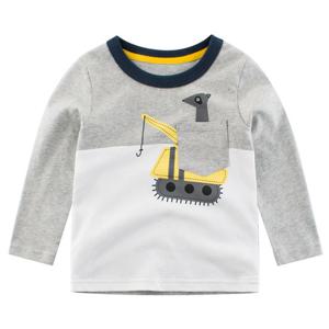 [엠케이] 크레인포켓 아동 긴팔 티셔츠 205600