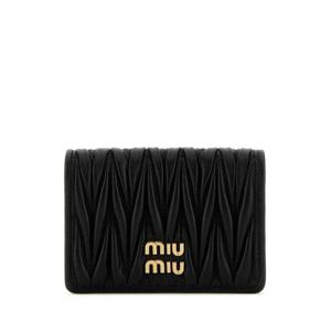 미우미우 명함지갑 5MC103AFPPF0002 BLACK DOM