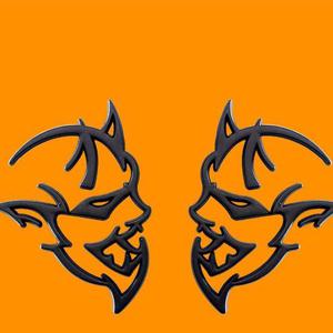 오토바이 엠블럼 스티커 자동차 데코 마크 튜닝 블랙