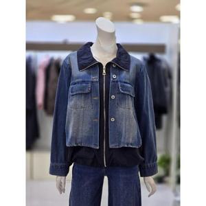 소고트리아나 세이브존07 여성배색집업청자켓 AJ1GA16