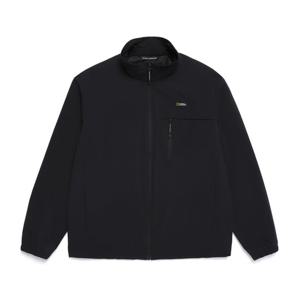 내셔널지오그래픽 N252UFT942 아델리 경량 우븐 하이넥 풀집업 CARBON BLACK