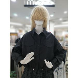 무자크 세이브존09 심플포인트 숏 블라우스 MP2WBL13